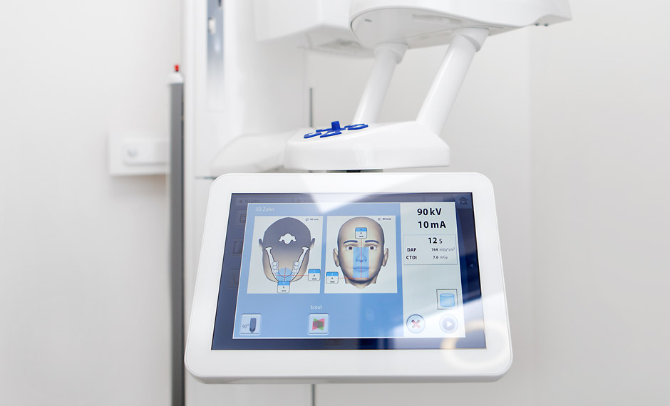 DIGITALER VOLUMENTOMOGRAPH in der Zahnarztpraxis Röhr in Traunstein
